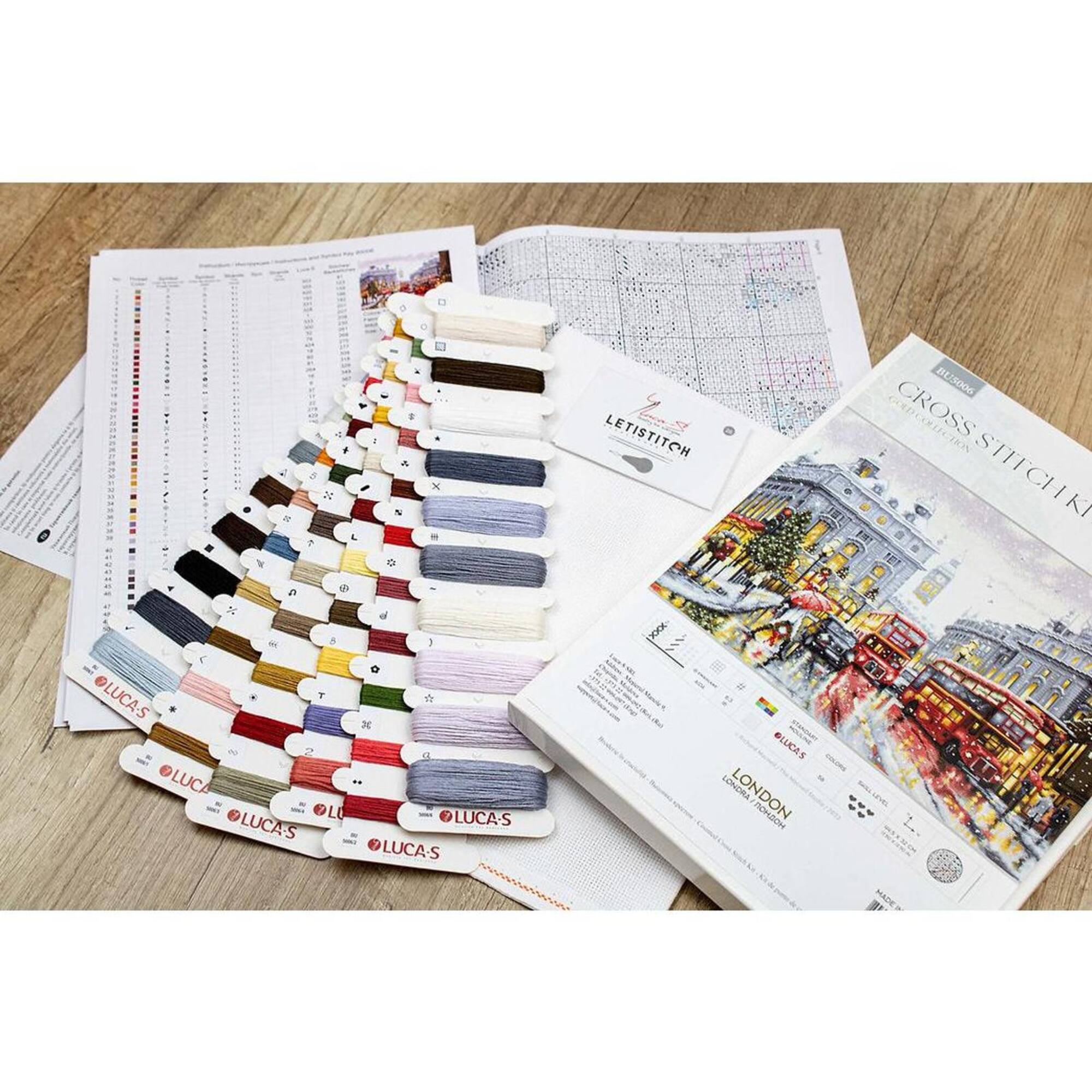 Luca-s London Counted Cross Stitch Kit